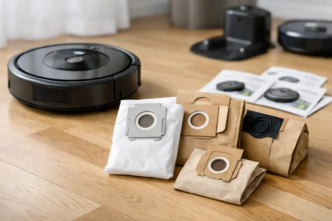 Welke stofzuigerzak past iRobot? Bekijk je model