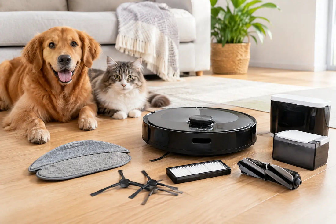 De beste robotstofzuiger accessoires voor huisdieren