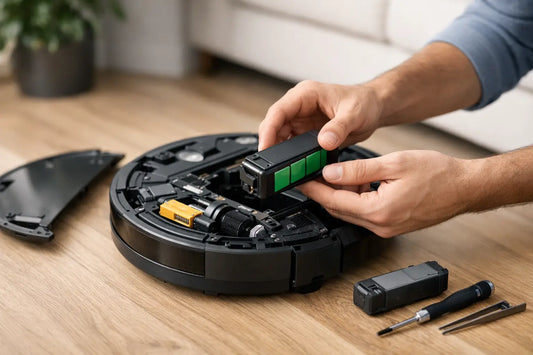 Robotstofzuiger batterij vervangen: zo doe je dat