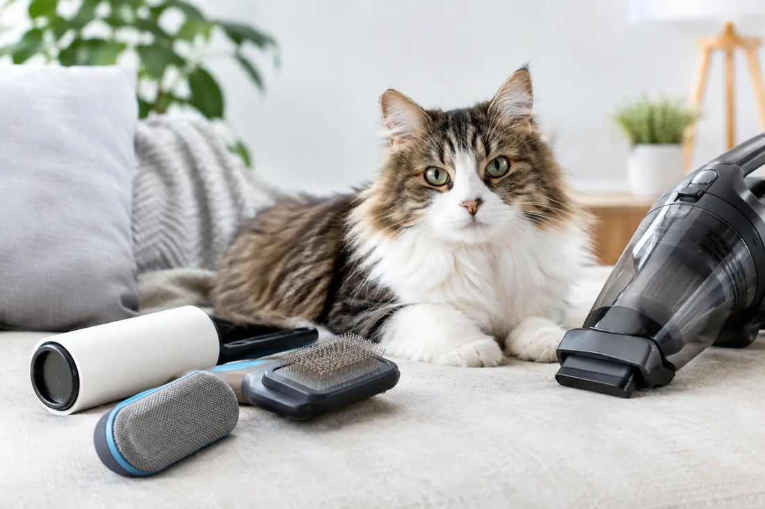 Beste accessoires voor kattenhaar in huis