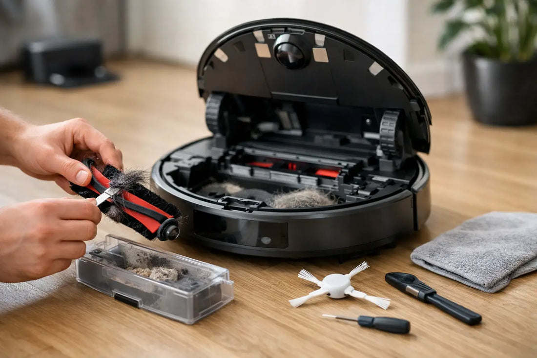 Robotstofzuiger onderhoud uitgelegd