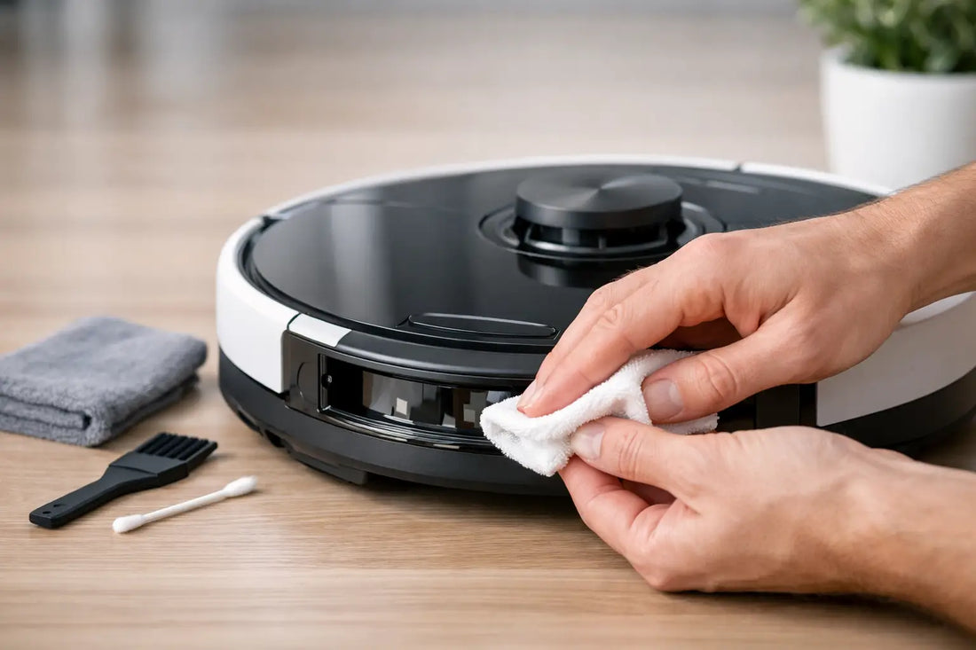 Roborock sensor schoonmaken: handleiding