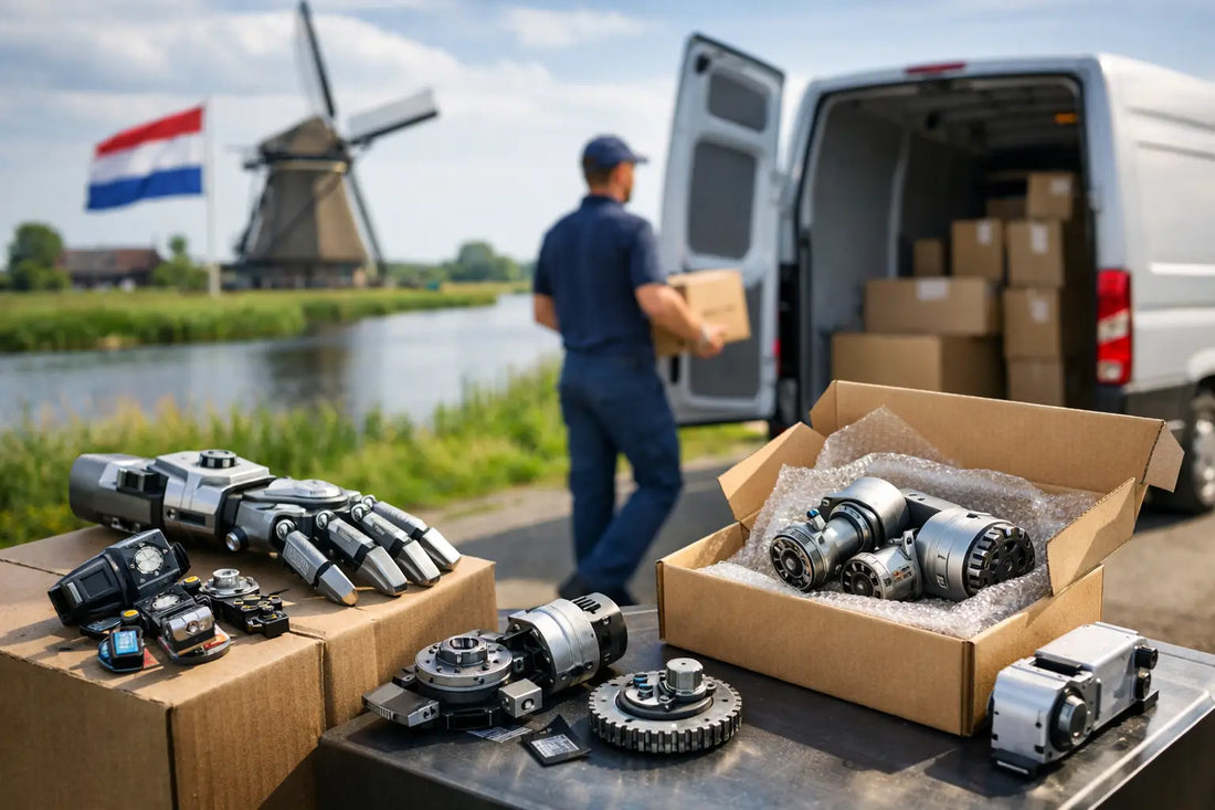 Snelle levering robotonderdelen in Nederland