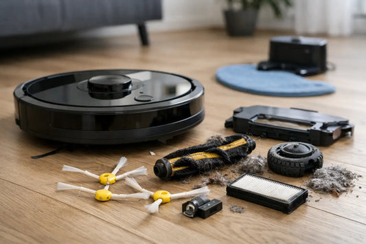 Welke robotstofzuiger onderdelen slijten eerst?