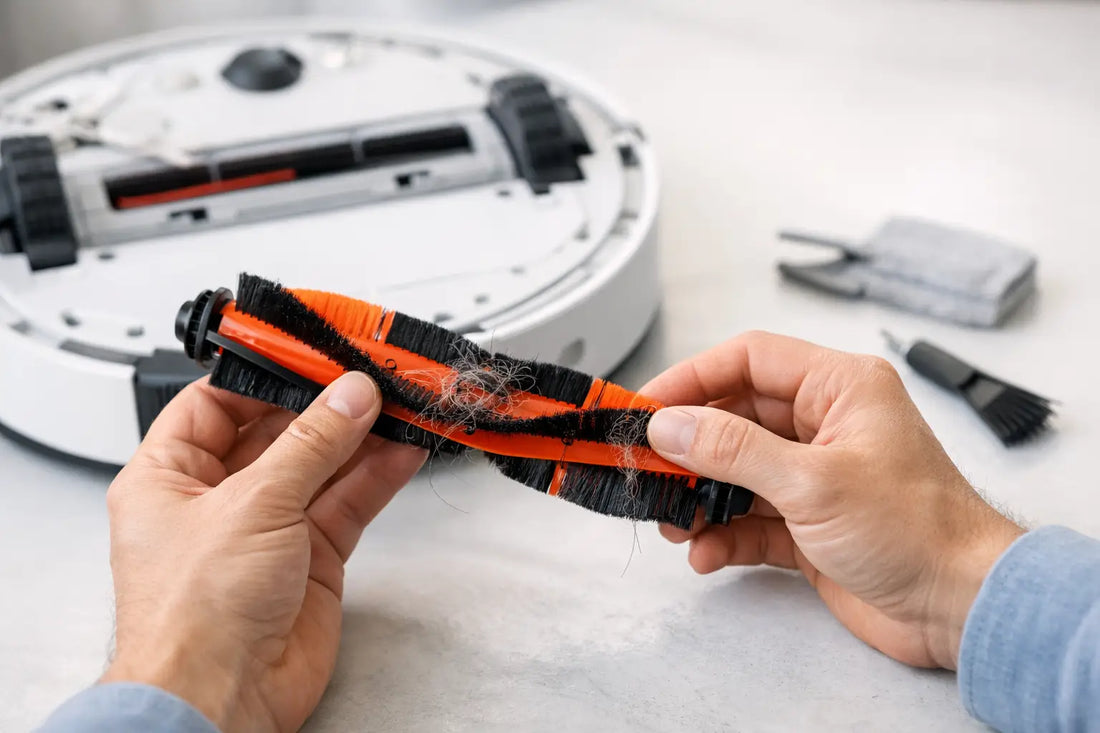 Roborock hoofdborstel reinigen zonder schade