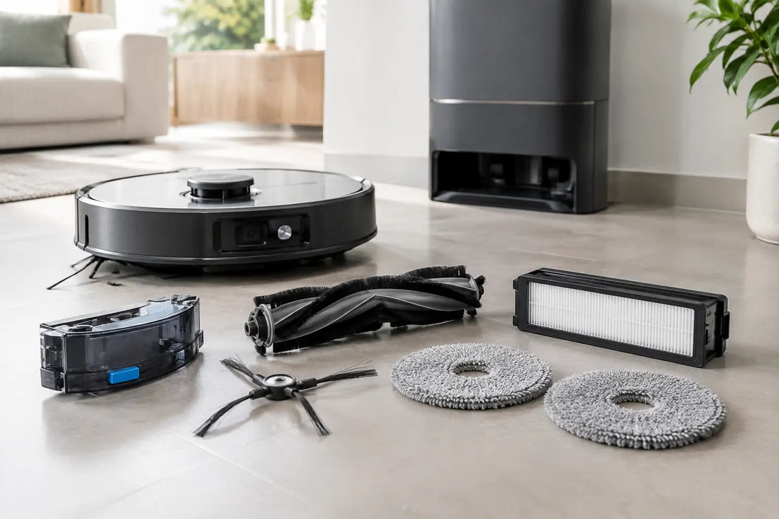 Dreame onderdelen voor een robot die schoon blijft